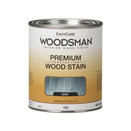 Gourmetgalley 1 qt. Woodsman Oil Base Interior Stain, Ebony GO3842843